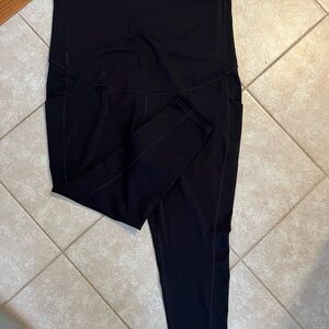 Tek Gear Black Maternity Pants